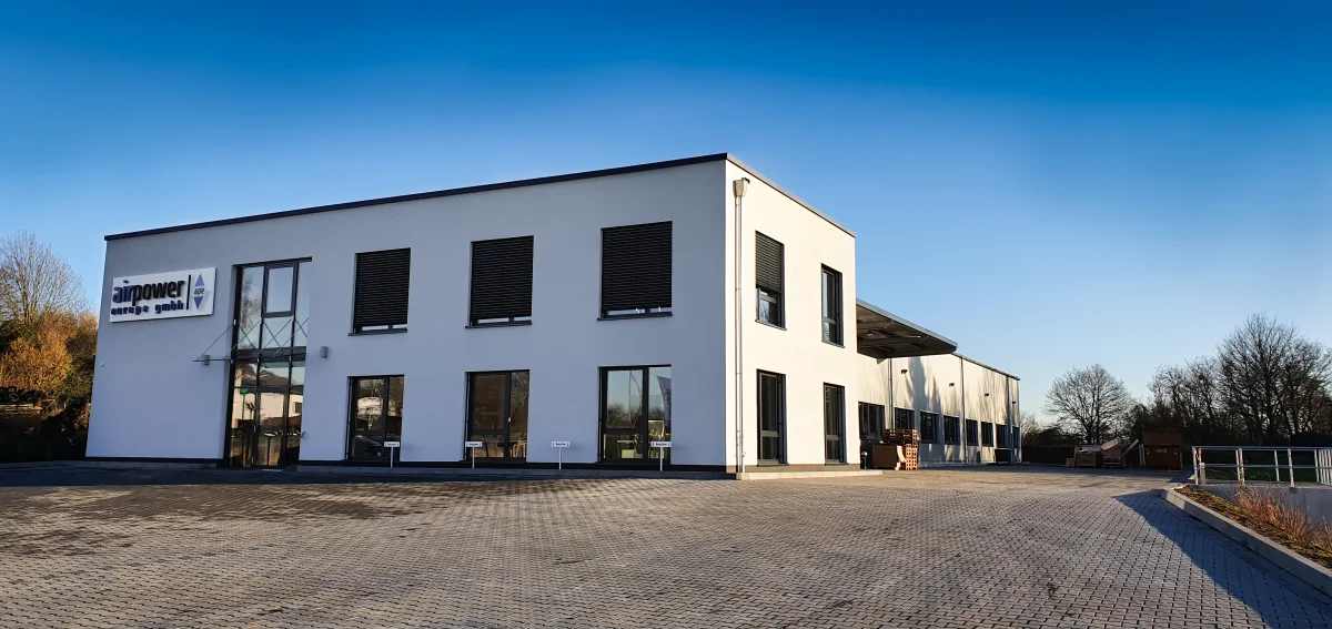 Neubau eines Verwaltungsgebäudes mit Lager- und Produktionshalle - airpower europe GmbH