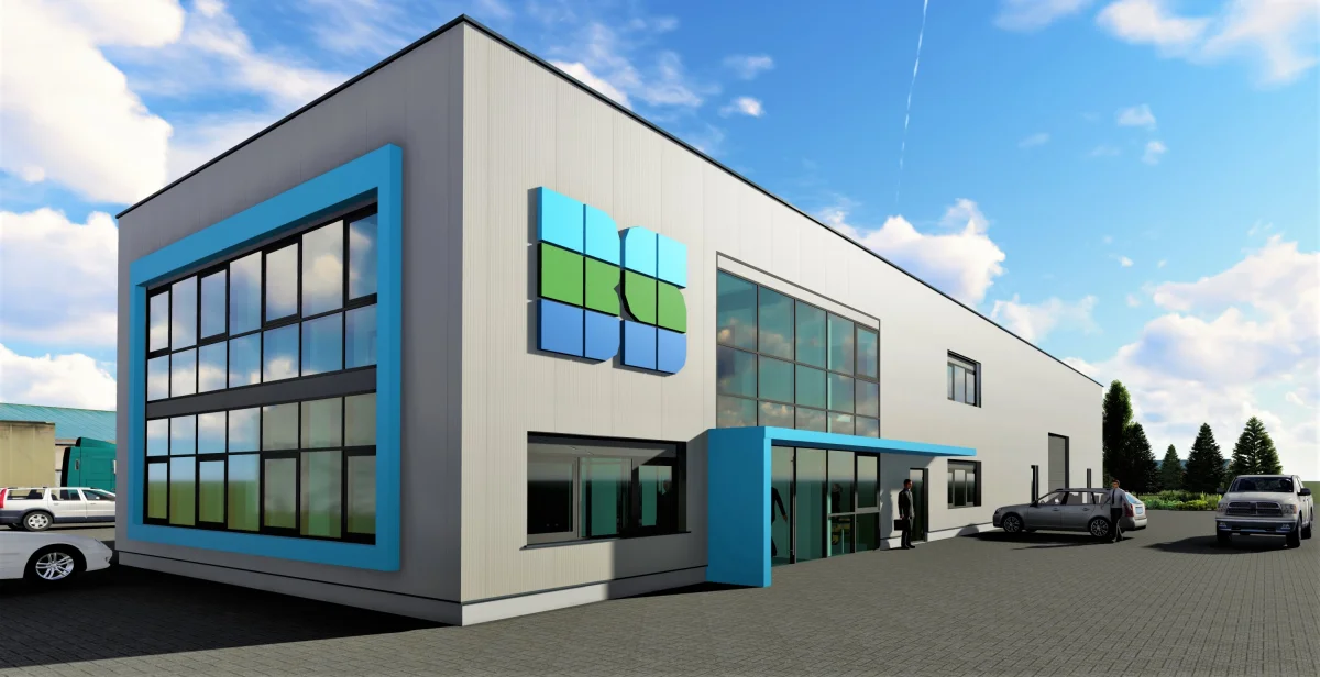 Neubau eines Betriebshofes mit Bürogebäude und Lagerhalle - Bauschutz GmbH & Co. KG