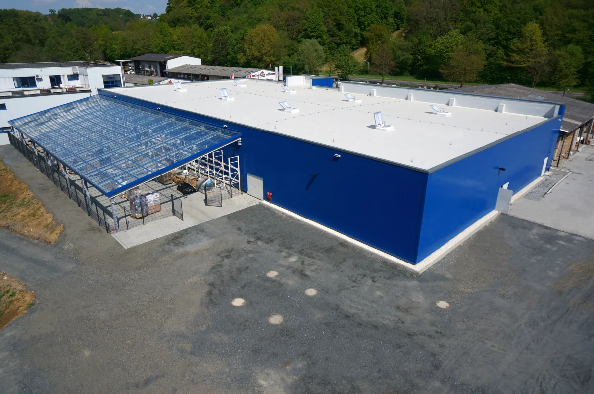 Baumarkt Erweiterung - Baustoffe Werner Klein