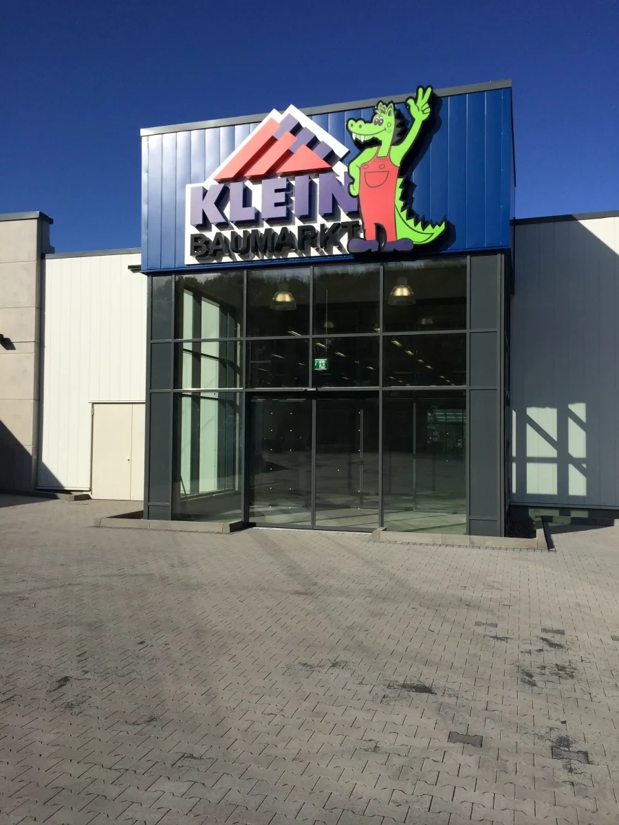 Baumarkt Erweiterung - Baustoffe Werner Klein