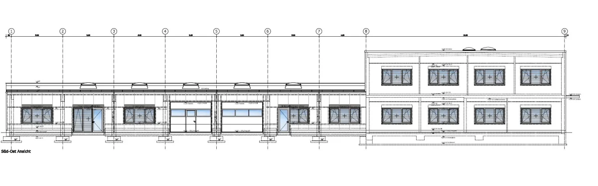 Büro- & Produktion Gebäude - Brett Einrichtung GmbH