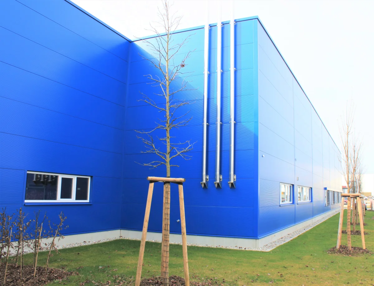 Gebäude für Produktion und Verwaltung - C+L Industrietechnik GmbH