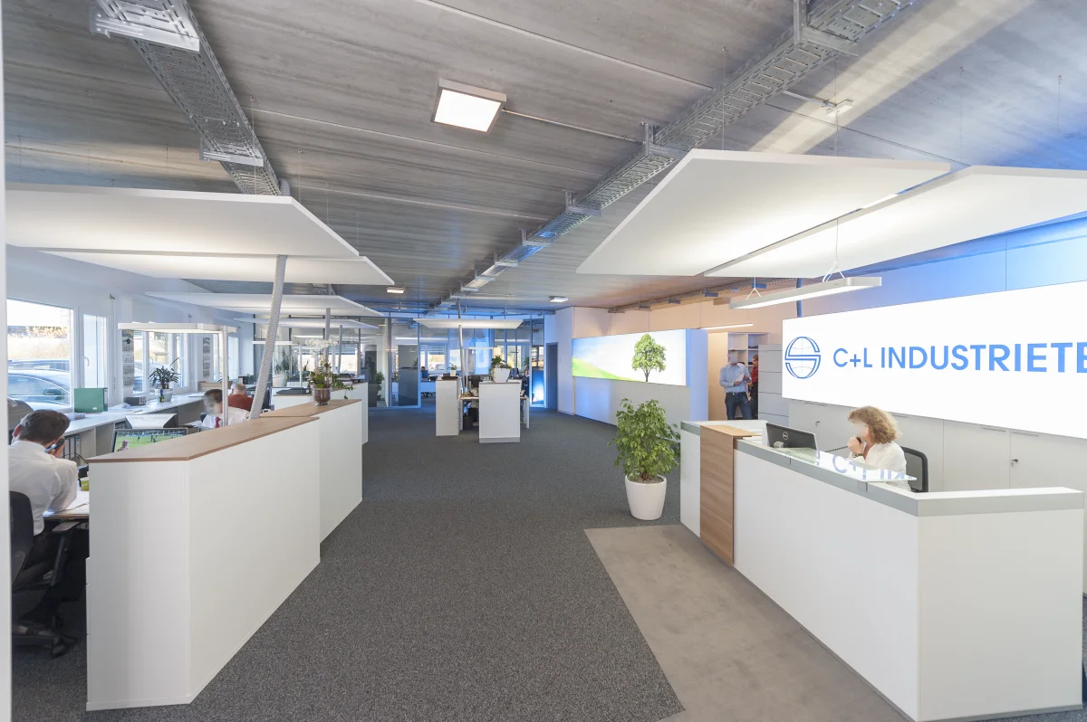 Gebäude für Produktion und Verwaltung - C+L Industrietechnik GmbH