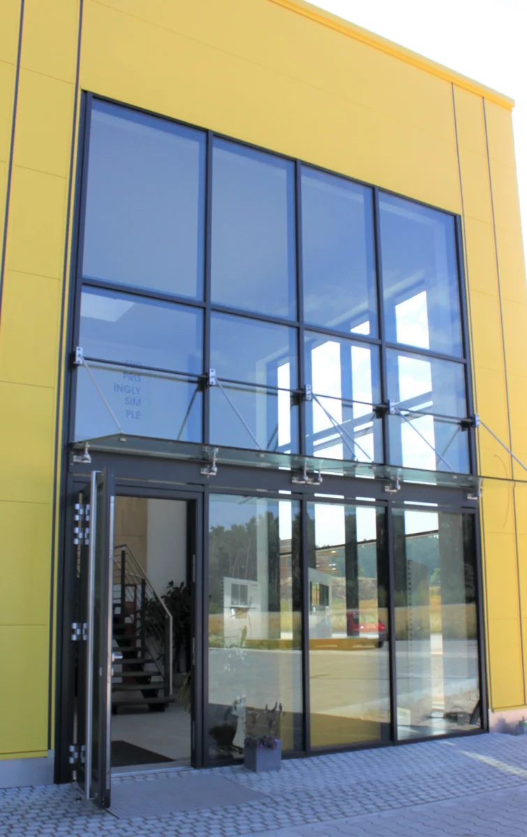 Neubau eines Produktionsgebäudes mit Verwaltung - CHF Lichttechnik GmbH