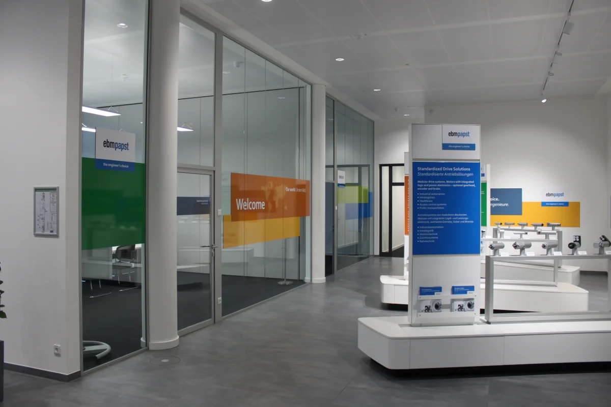 Planung für den Neubau eines Produktionsgebäudes mit Verwaltung - ebm-papst ZEITLAUF GmbH & Co. KG