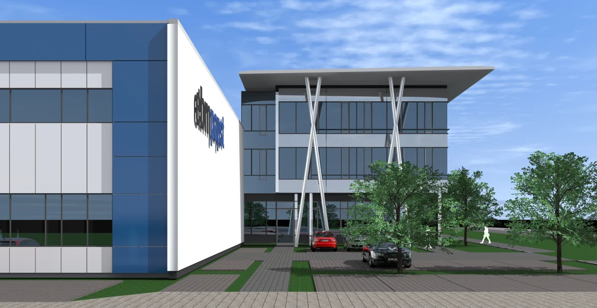 Planung für den Neubau eines Produktionsgebäudes mit Verwaltung - ebm-papst ZEITLAUF GmbH & Co. KG