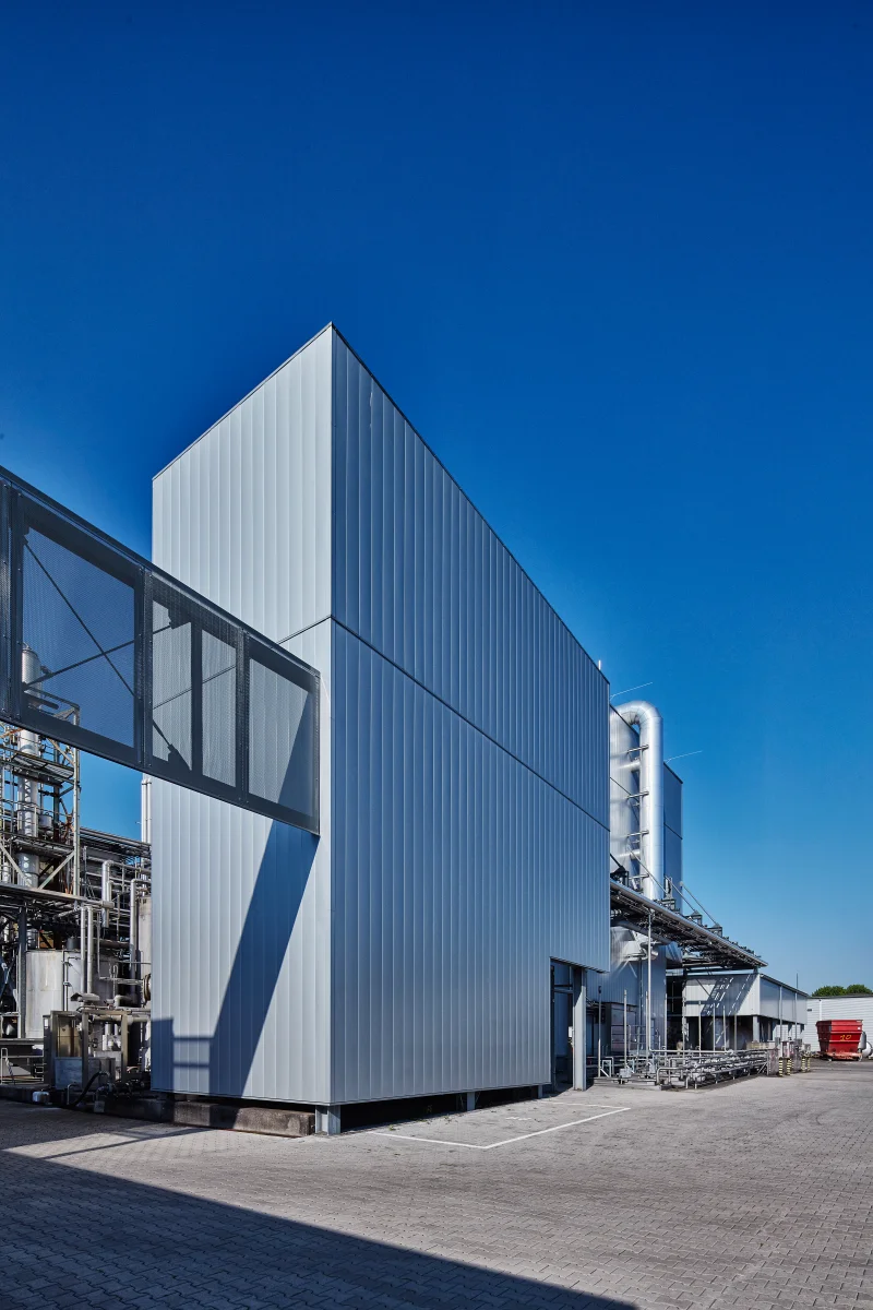 Neubau Produktionsgebäude für Pflanzenextrakte - Finzelberg GmbH & Co. KG