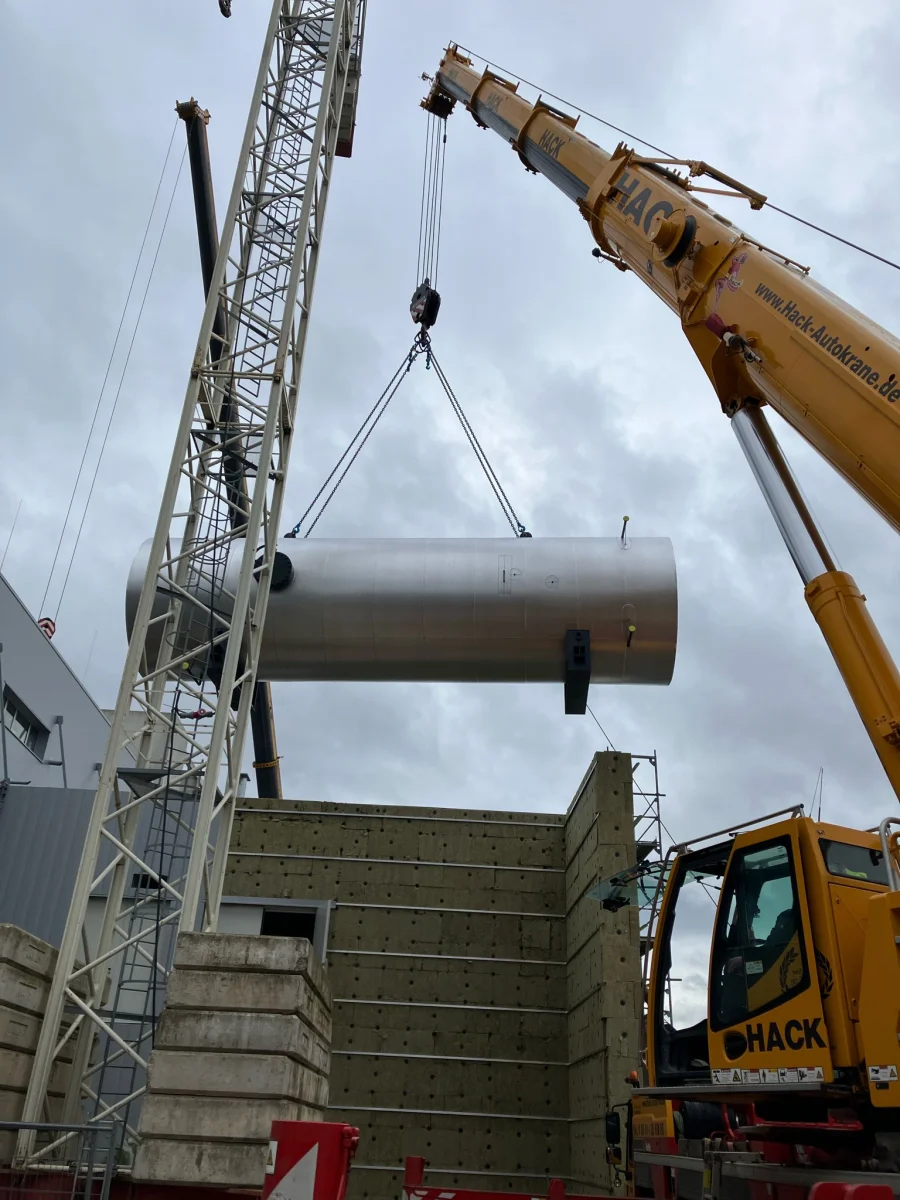 Neubau von Kesselhaus für die Produktion - Finzelberg GmbH & Co. KG