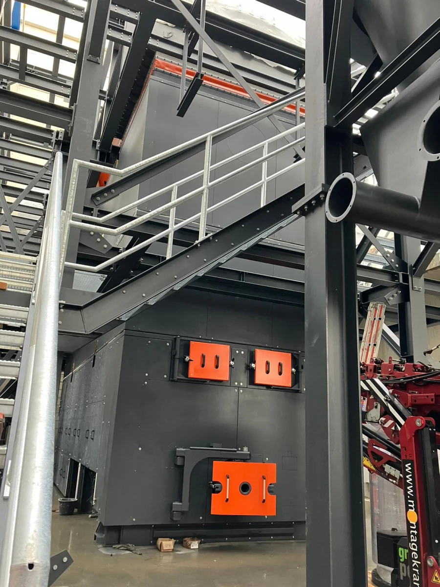 Neubau von Kesselhaus für die Produktion - Finzelberg GmbH & Co. KG