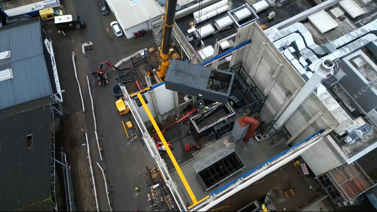Neubau von Kesselhaus für die Produktion - Finzelberg GmbH & Co. KG