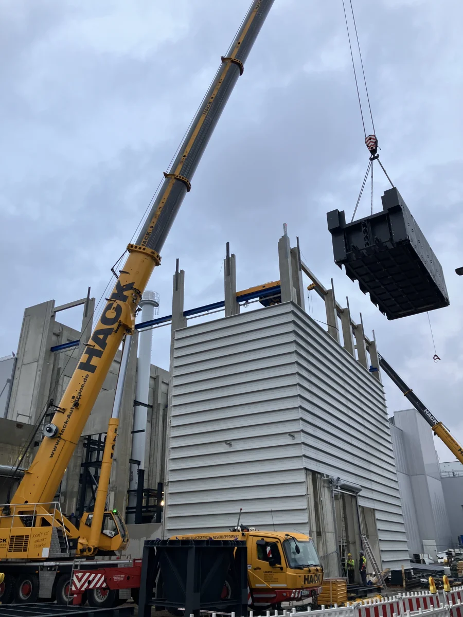 Neubau von Kesselhaus für die Produktion - Finzelberg GmbH & Co. KG