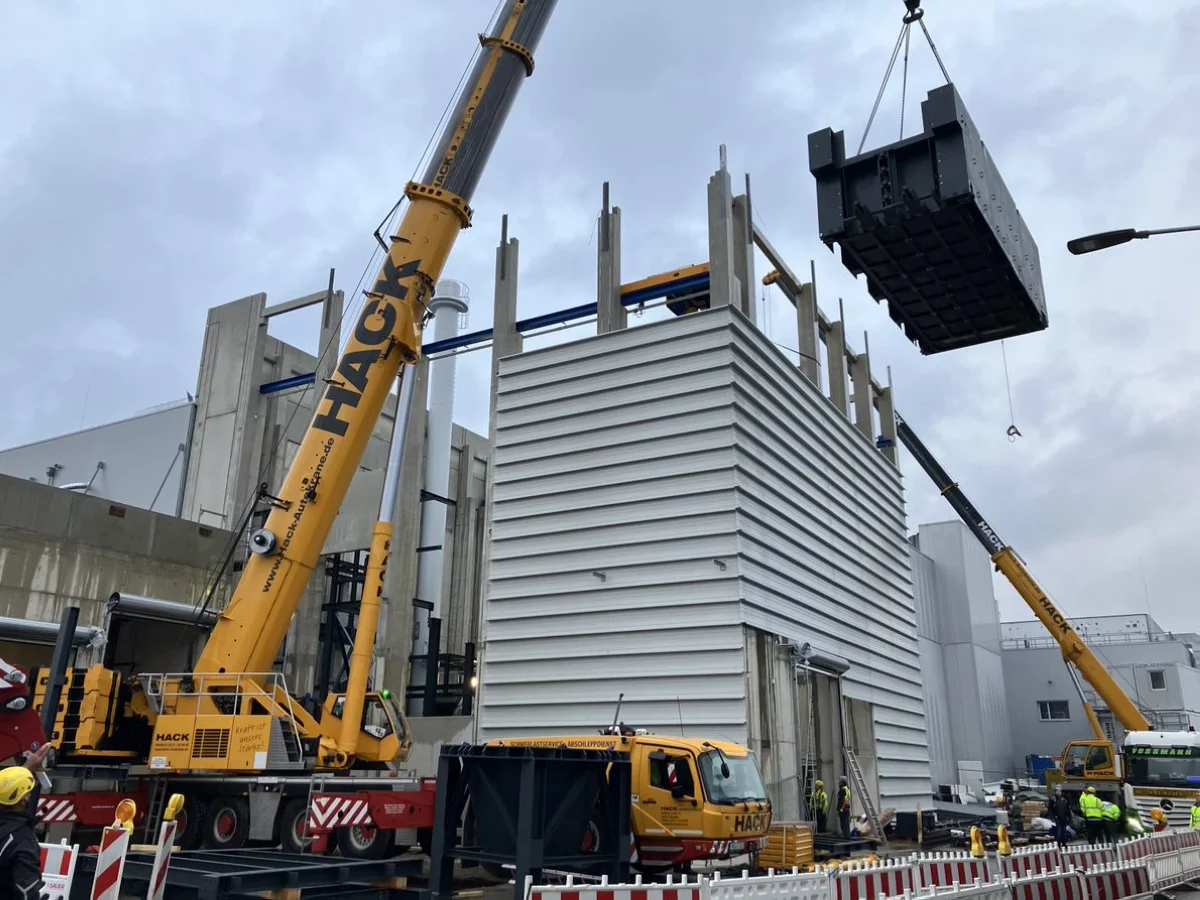 Neubau von Kesselhaus für die Produktion - Finzelberg GmbH & Co. KG