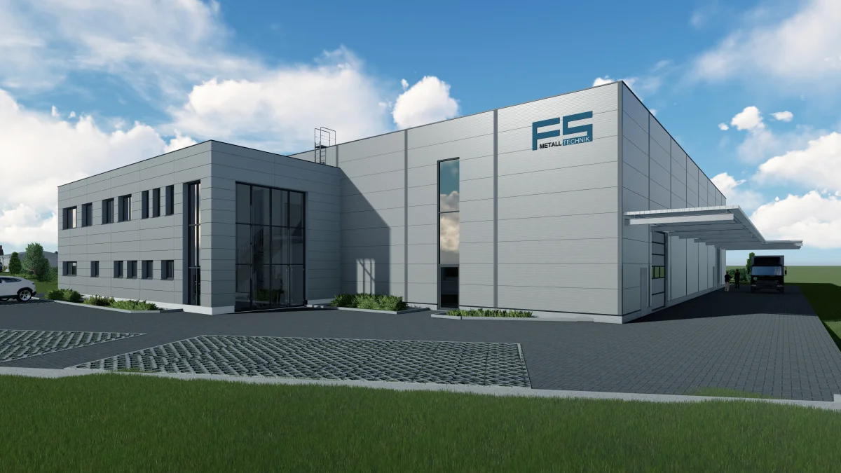 Erweiterung einer Produktionshalle mit Büro- und Sozialflächen - FS Metalltechnik GmbH & Co. KG