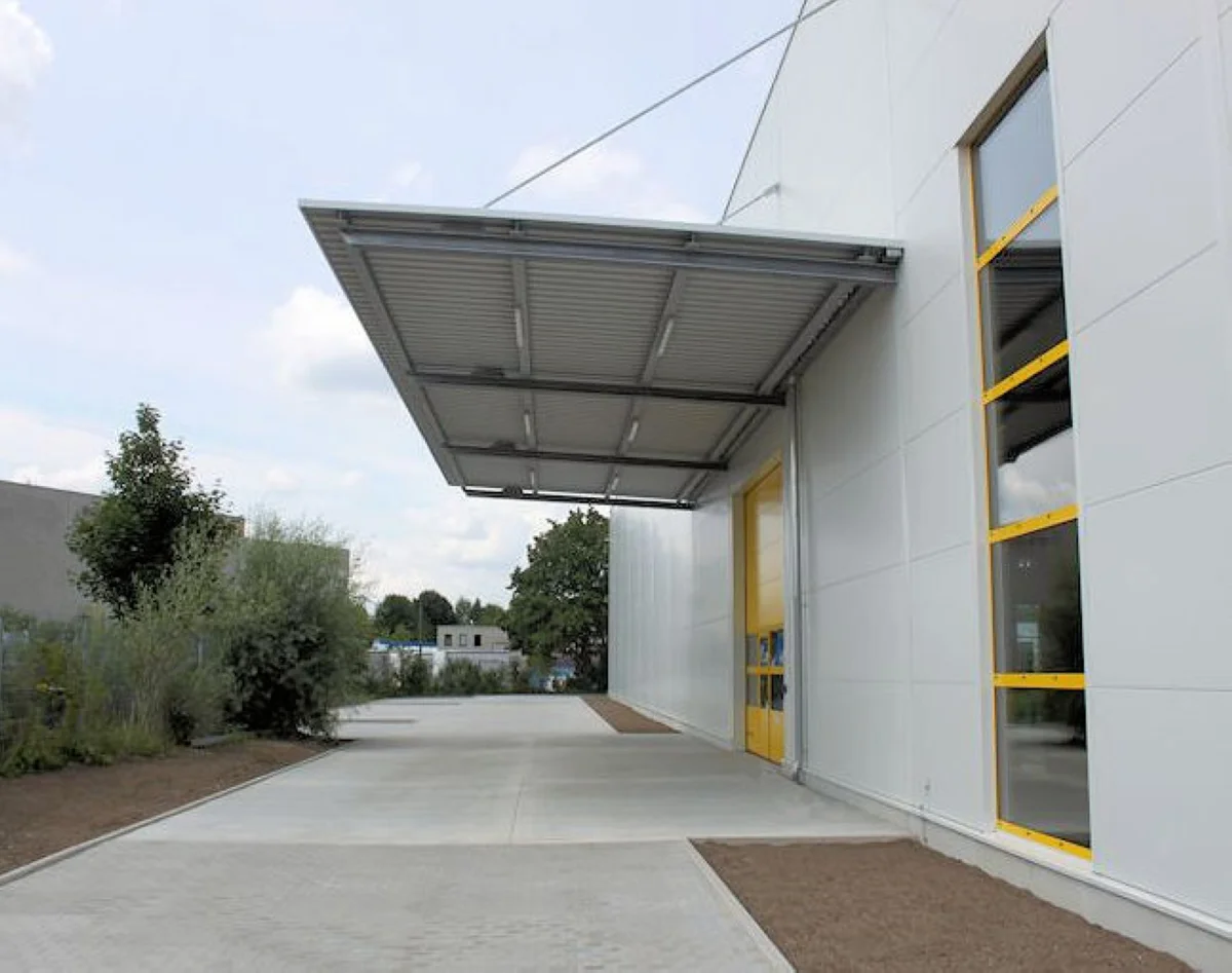 Effiziente Lagerhalle für Haustechnik - GBV Humplmair GmbH