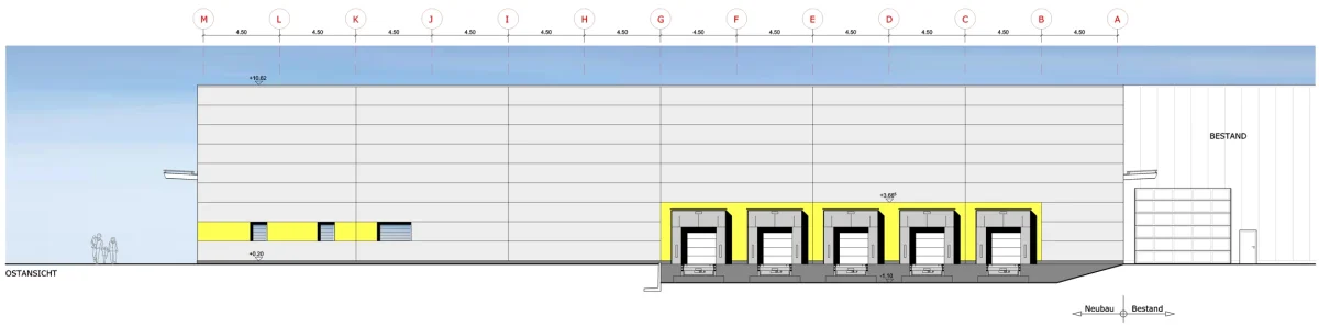 Effiziente Lagerhalle für Haustechnik - GBV Humplmair GmbH