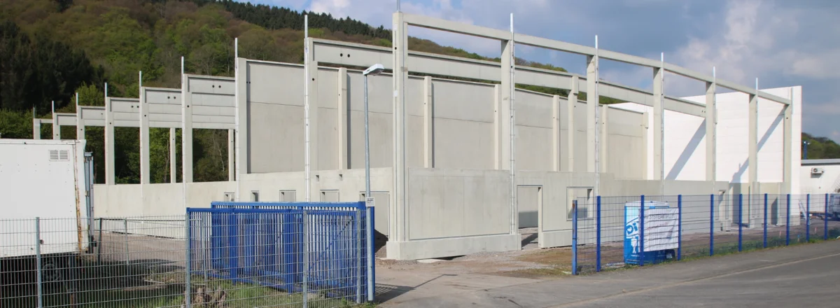 Neubau einer Logistikhalle - Spedition Josef Neukirchen GmbH & Co. KG