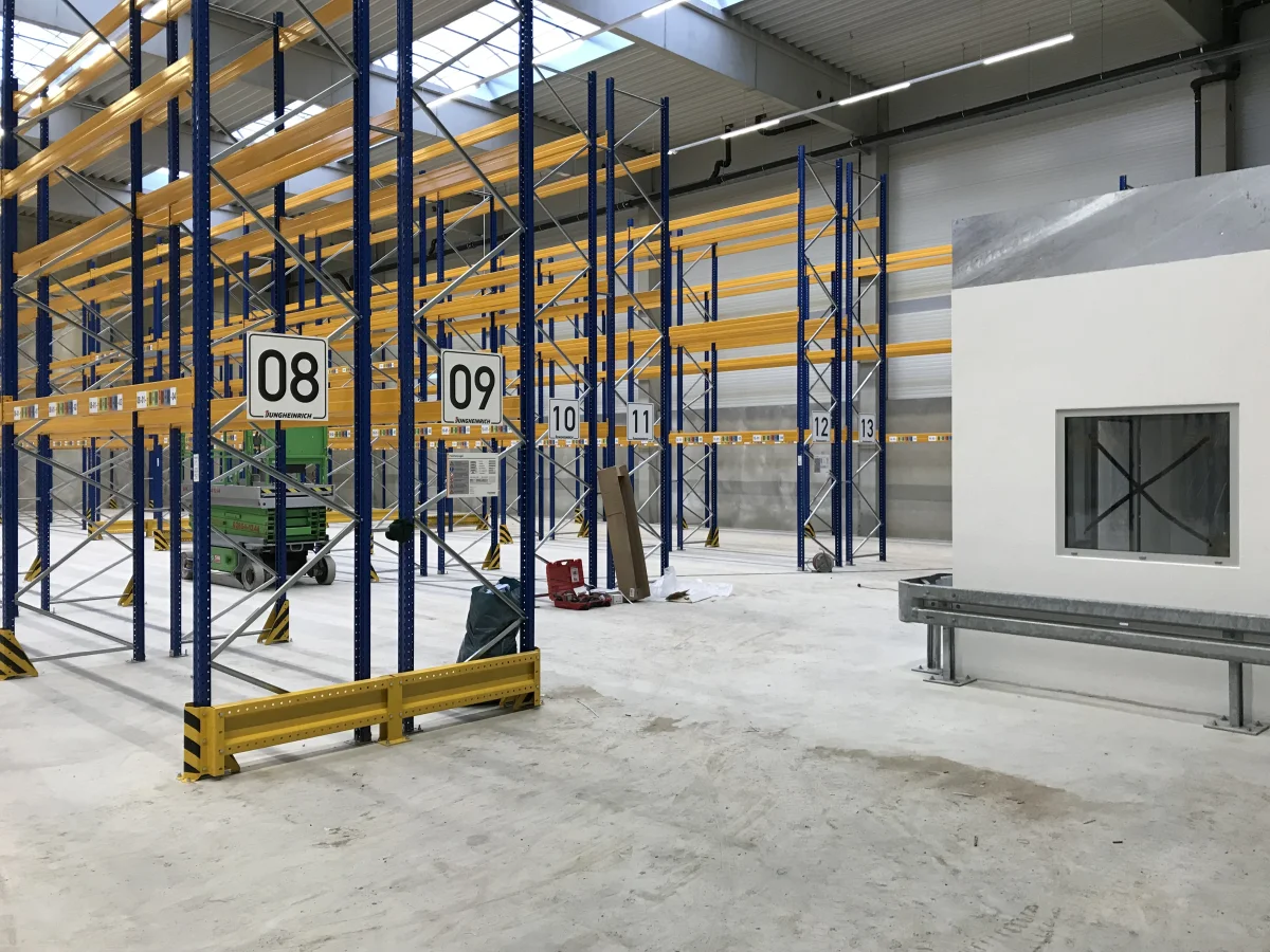 Neubau einer Logistikhalle - Spedition Josef Neukirchen GmbH & Co. KG