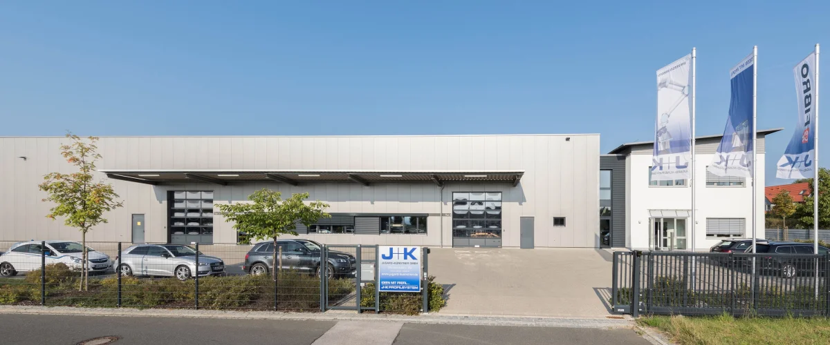 Neubau eines Produktionsgebäudes mit Verwaltung - Ernst Jugard GmbH & Co. KG