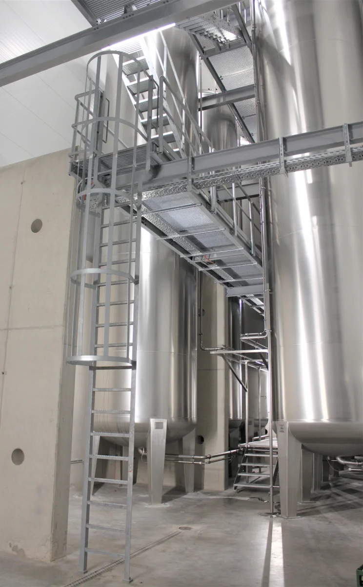 Neubau einer Kühlhalle mit angrenzender Überdachung - Pyraser Landbrauerei GmbH & Co. KG