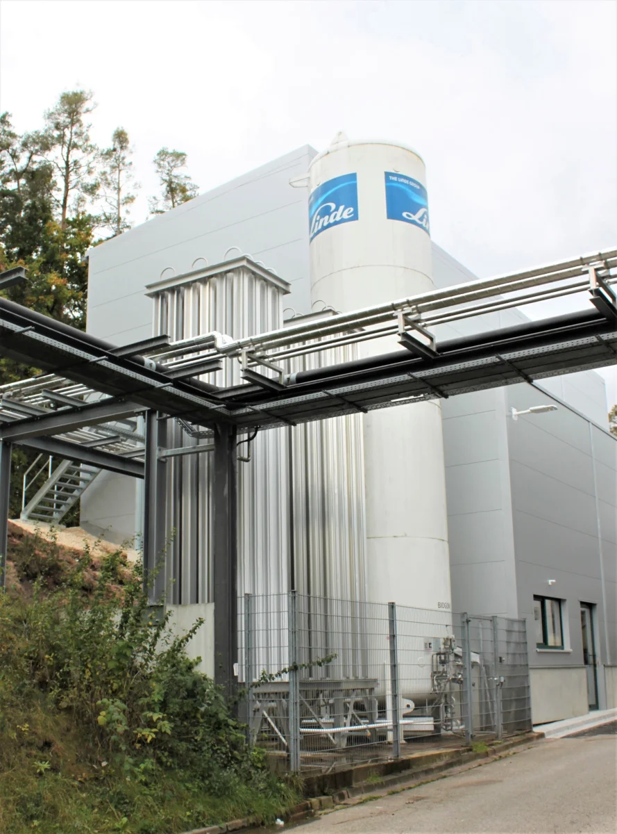 Neubau einer Kühlhalle mit angrenzender Überdachung - Pyraser Landbrauerei GmbH & Co. KG