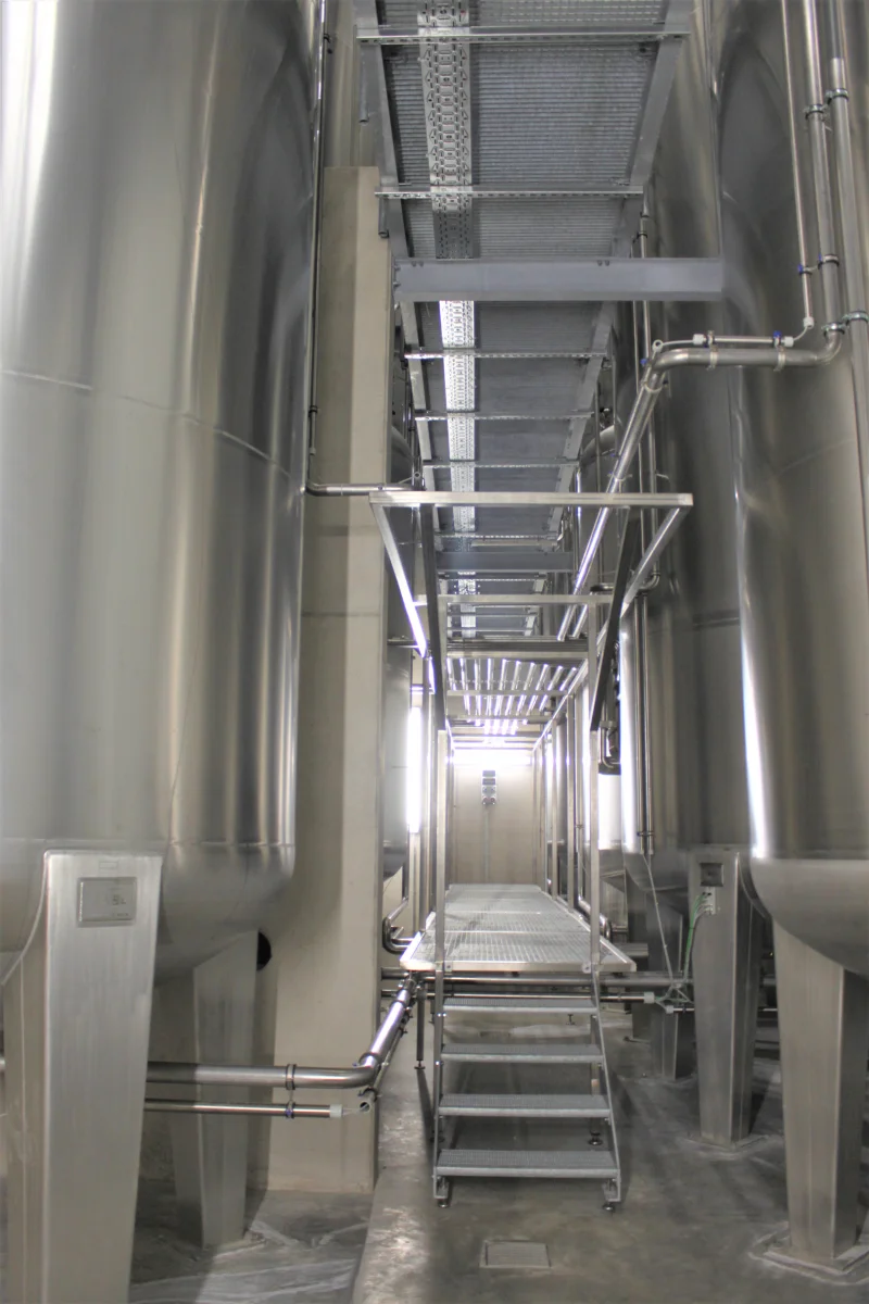 Neubau einer Kühlhalle mit angrenzender Überdachung - Pyraser Landbrauerei GmbH & Co. KG