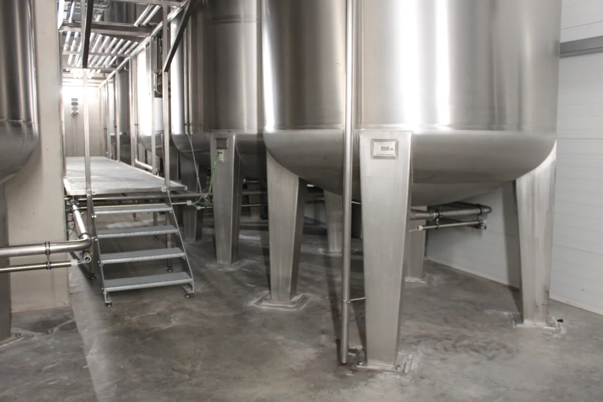 Neubau einer Kühlhalle mit angrenzender Überdachung - Pyraser Landbrauerei GmbH & Co. KG