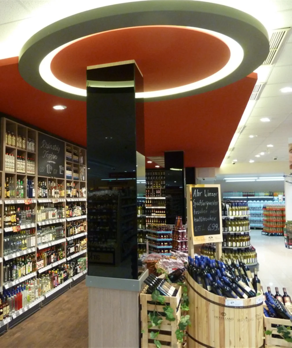 Errichtung und Modernisierung eines Einkaufsmarktes - Rewe Weller OHG