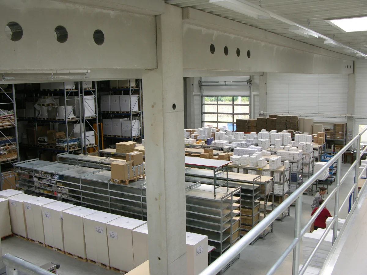 Bürogebäude mit Produktions- & Lagerhalle - Schoeller & Stanzwerk GmbH & Co. KG